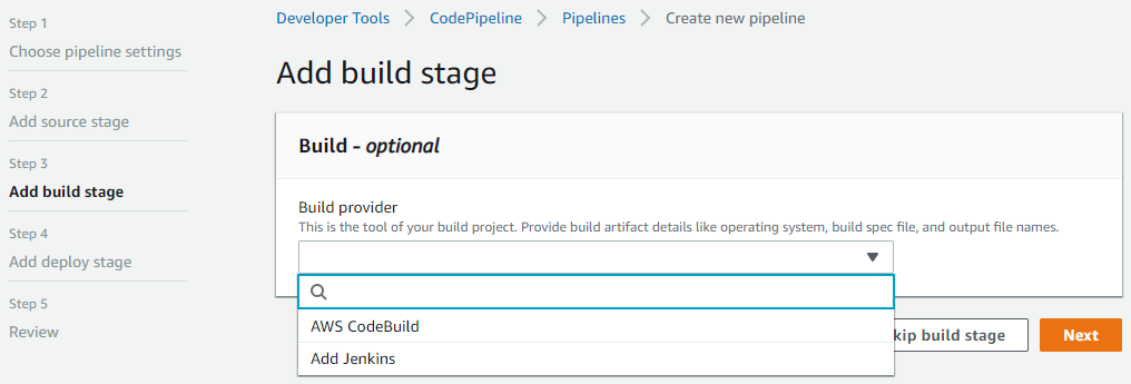 Code build