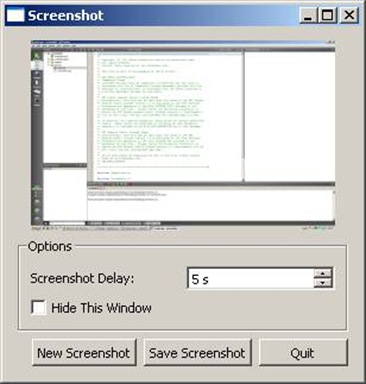 Screenshoot scritta in c++ e Qt